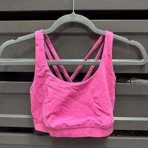 Lululemon Sonic Pink Energy Bra